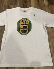 Uniqlo UT Me Chengdu Exclusive Graphic T-Shirt Panda Mascot On Skateboard Sz Med