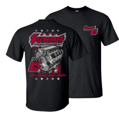 Summit Racing Equipment Pro LS Engine Shirt Performance Car Graphic Tee Muscle C