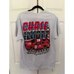 Chase Elliott Hendrick Motorsports Team Collection Lumar Finish Line Shirt Ash