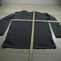 Bulwark Shirt Mens Large Gray Henley FR Fire Resistant IQ Westex Pocket Cat 2 A3