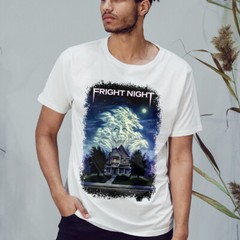 Fright Night (1985) Movie Poster Inspired T-Shirt Retro Tee Unisex