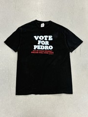 Vintage 2005 Napoleon Dynamite “Vote For Pedro” Movie Promo Shirt L AAA 21×27