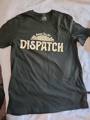 Dispatch Summer Tour 2022 Size Large T-Shirt Deep Green Concert Tour.