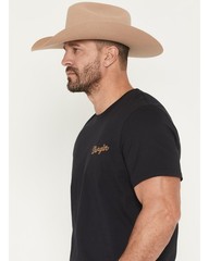 Wrangler Men’s Men'S Cowboy Jim Watercolor Short Sleeve Graphic T-Shirt –