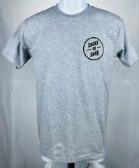 Men’s Gray CLSC Graphic Print Logo Front and Back Sucks To Suck T shirt Size XL