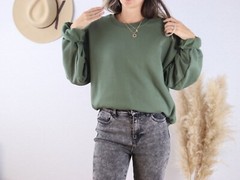 🔥Gildan Heavy Blend Sweatshirt Plain Crewneck Long Sleeve Blank Sweatshirt G180