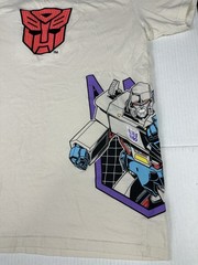 Transformers Hasbro Autobots Decepticon Embroidered Large Graphic Tee SHIRT