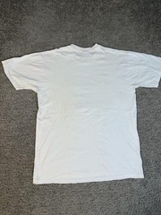 Vintage US Marine Corps USMC Shirt Mens M White Pain Pride Graphic 90s