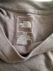 The North Face Men’s Black Logo Crew Neck Short Sleeve Cotton Knit Tee S