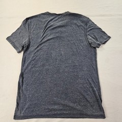 Lucky Brand Venice Burnout Blue Short Sleeve Henley T-Shirt Men’s M