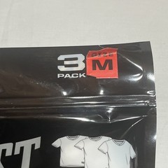 New Everlast Mens 3 Pack V-Neck T-Shirts Size Medium White