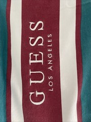 GUESS Los Angeles Mens Medium Striped T Shirt 100% Cotton