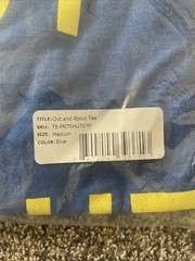Tipsy Elves Pride Tee “Out & About ” T-Shirt Cotton Poly Tri-blend Medium NWT