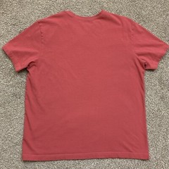 Life is Good Shirt Mens Large Red Casual Baseball Outdoors Cotton Crusher Tee