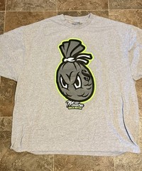 Million Dolla Motive Shirt Mens 4X Retro Money Bag Gray Urban