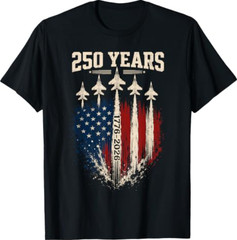 250 Anniversary USA Patriotic 250 Years American 4th of July T-Shirt