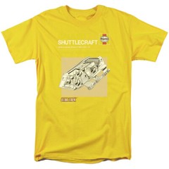 Star Trek Shuttlecraft Haynes Manual Licensed Adult T-Shirt