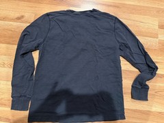 Peter Manning Shirt Mens 3 Dark Grey Long Sleeve Henley