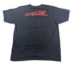 GORILLAZ T SHIRT MENS XL BLACK GREEN CAMO GEEP BUGGY Tultex