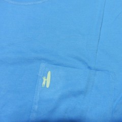 JOHNNIE O Mens M MEDIUM T SHIRT PALM PARADISE MALIBLU GOLF BLUE SANTA MONICA TEE