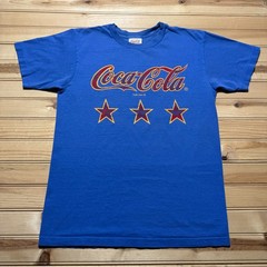 Vintage 90s Coca-Cola Coke Stars Logo Single Stitch Graphic Promo T-Shirt Medium