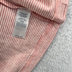 New Faherty Striped Shirt Mens XL Orange Cloud Cotton Soft Short Sleeve Tee B9