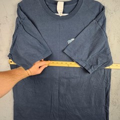Vintage Corvette Shirt Mens XL Blue Tools Trade Graphic Classic Car Muscle 90s
