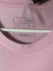 Adidas Originals Men Essentials Trefoil Tee Pink White KE6961 Size L NWT