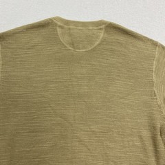 Buck Mason Shirt Mens Large Olive Daybreak Rower Thermal Knit Henley Long Sleeve
