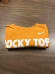 Awesome NIKE Tennessee Rocky Top T-shirt SIZE LARGE OK FAIR CONDITION