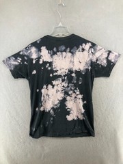 ACDC Mens Band TShirt Medium Black Bleach Wash For Those About To Rock