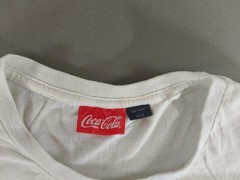 Coca-Cola Box Logo T-Shirt Mens M White Short Sleeve Coke Graphic Tee
