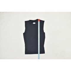 NEW Under Armour HeatGear Compression Sleeveless Shirt Black Size L