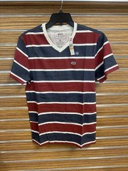 ECKO Unltd. Vintage Men’s Stripe V-Neck T-Shirt ( 3 Pieces / One Price ) Small