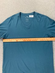 Mack Weldon Light Weight 100% Cotton Tee Shirt (Men’s XXL) Blue