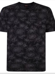 ESPIONAGE T373 ALL OVER PRINTWORK TEE SHIRT 2XL3XL4XL5XL6XL7XL8XL