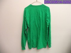 Men’s Long Sleeve Green T-Shirt Tiger Golf Masters 16″ Bust
