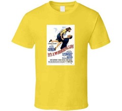 It’s A Wonderful Life Tee Classic Holiday Christmas Movie T Shirt
