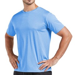 5 Pack Men’S Dry Fit T Shirts Athletic Running Gym Workout Short Sleeve Tee Shir