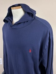 Polo Ralph Lauren Long Sleeve Hoodie Blue Shirt Men’s Size 2XB Big & Tall