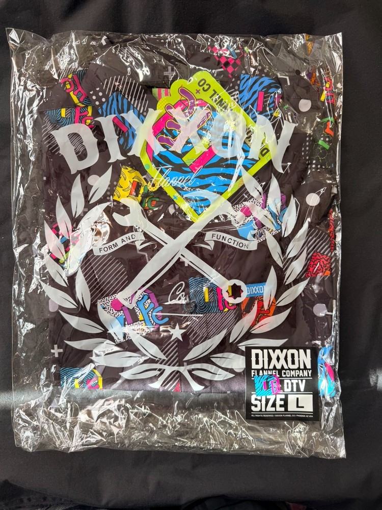 Dixxon Flannel Company DFC DTV SS party shirt size L