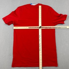 Adidas Shirt Men Small Better Scarlet Essential Tee Crewneck Short Sleeve New S