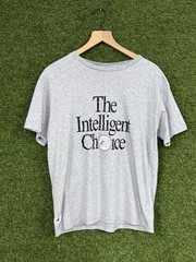 New Balance The Intelligent Choice Basketball Logo Tee Grey