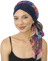 Chemo Turban Headwrap Headwear For Cancer Patients Skull Cap Hair Loss Cover Hat