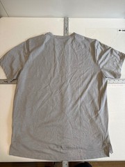 NIKE ATHLETIC RUNNING SHIRT GRAY SIZE LARGE