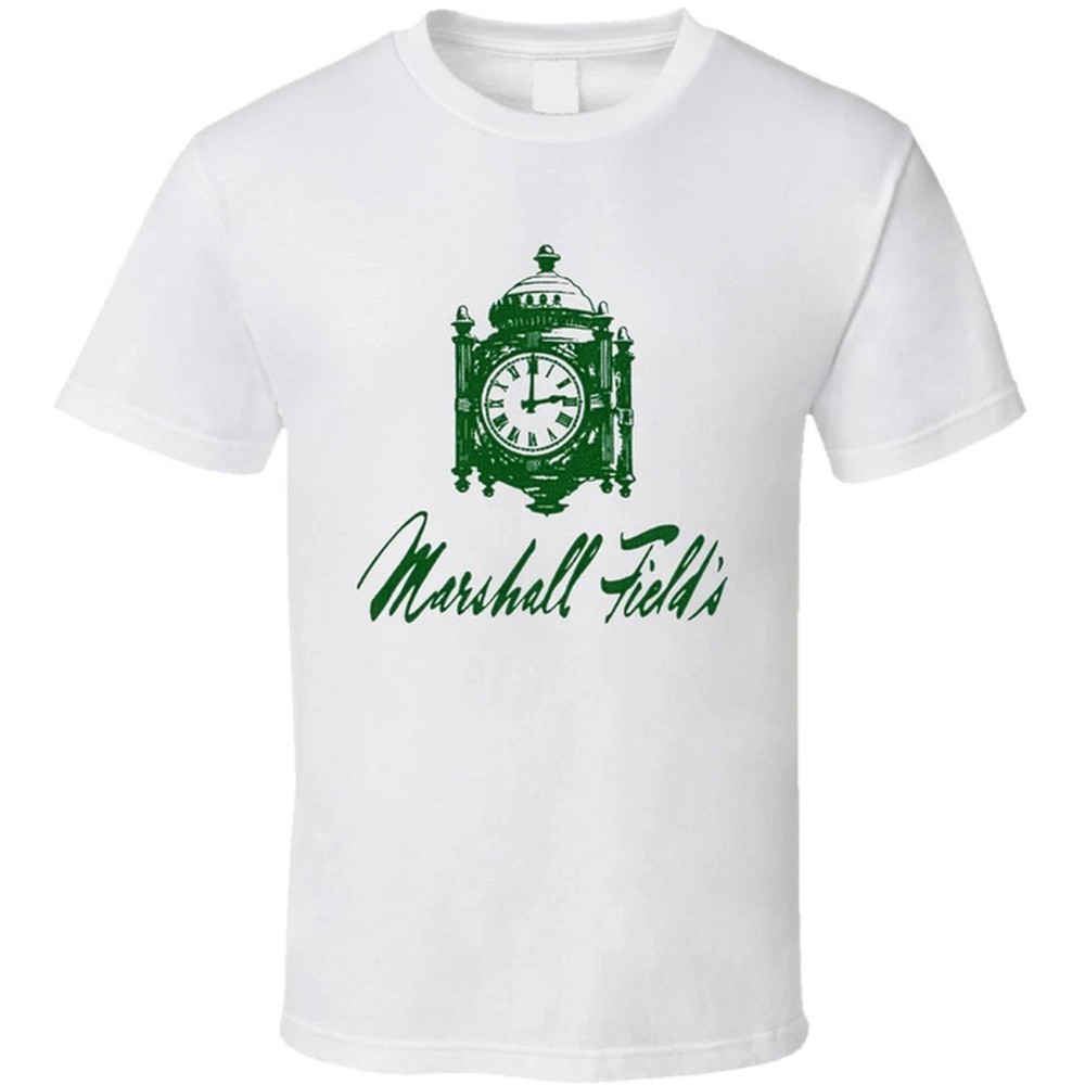 Marshall Fields Vintage Graphic Tee Unisex Cotton Retro Gift