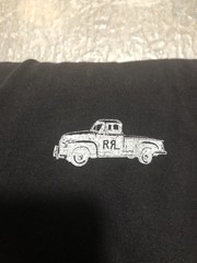 RRL Double RL Ralph Lauren Black XXL Truck Graphic T Shirt