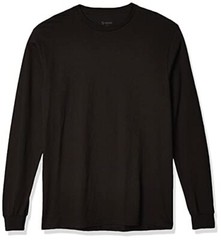 Soffe 100% Cotton Adult Crew Neck Long Sleeve Shirt