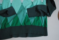 BALLANTYNE SWEATER L-50 COTTON NEW LOGO 550.00 CART. GREEN CERTIFICATE