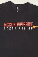 Mission Impossible Rogue Nation Promotional Movie T Shirt Men’s Size XL